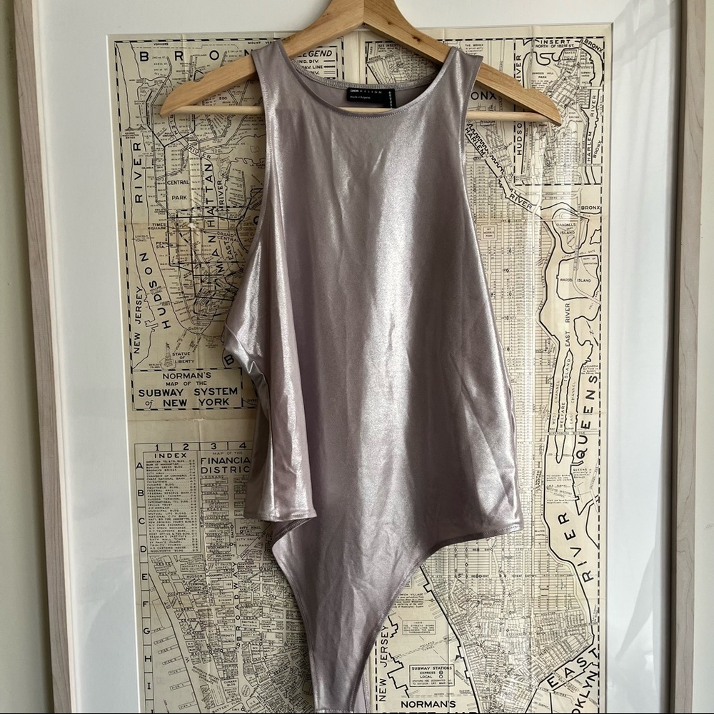 ASOS metallic body suit! Never worn!